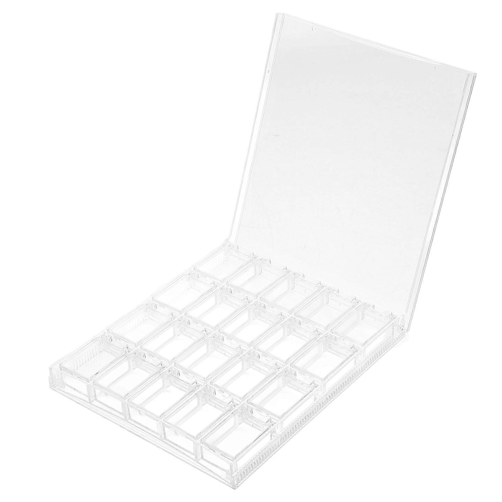 Transparent Acrylic Jewelry Storage Box for Storage with Multiple Compartments