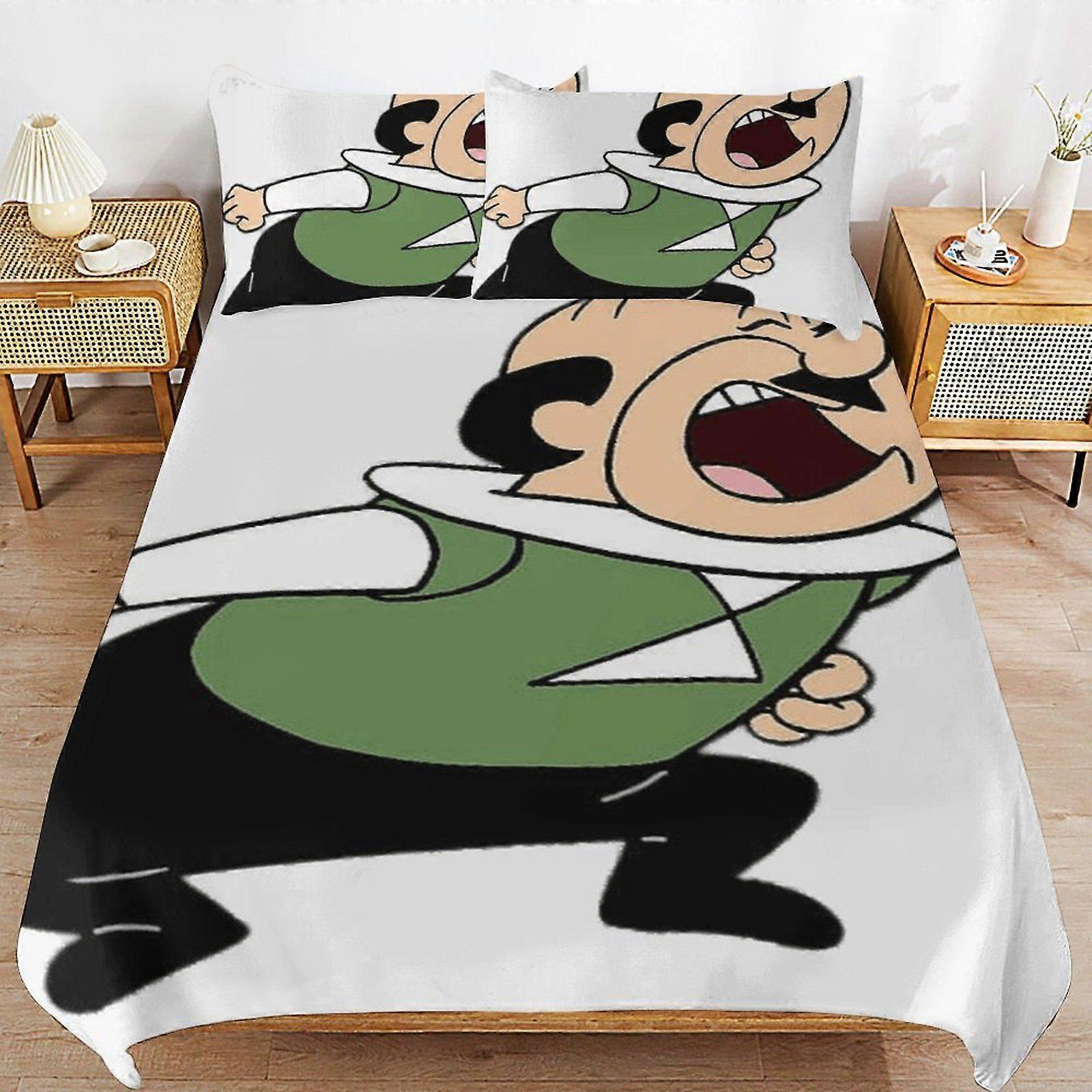 j263 The Jetsons The Movie Practical Zip Function Smooth Bedding Surface Soft Layer Duvet Cover Sets for Rest Night o263