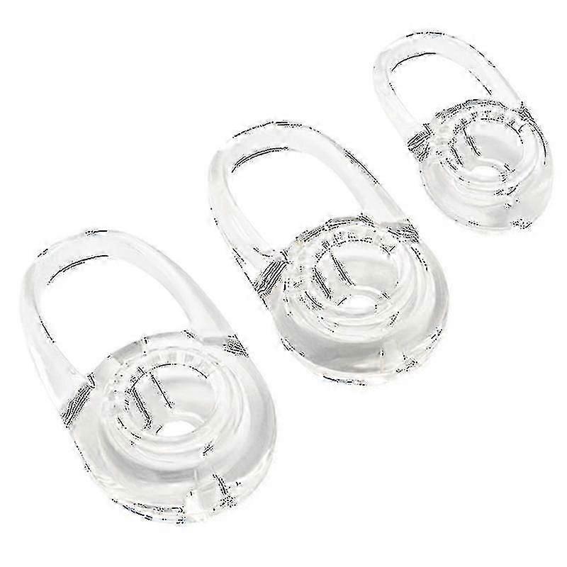 1セットのイヤフォン耳栓イヤージェルフック用PlantronicsブランドM155 / 2M165用味わいでオーディオ体験を強化