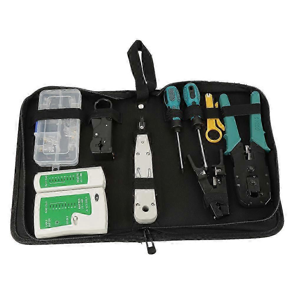 Network maintenance tool kit Ethernet cable testing, crimping