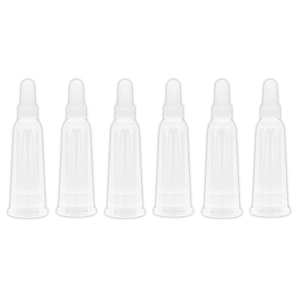 6pcs Ampule Tips Applicator Tips Caps Replacement Ampule Tip Caps Liquids Dispensing Tips