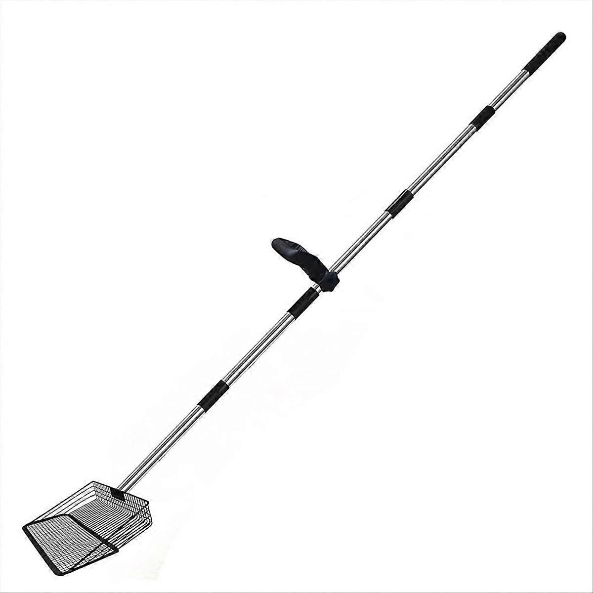 Hühnerkotschaufel mit ergonomischem Griff, Siebschaufel