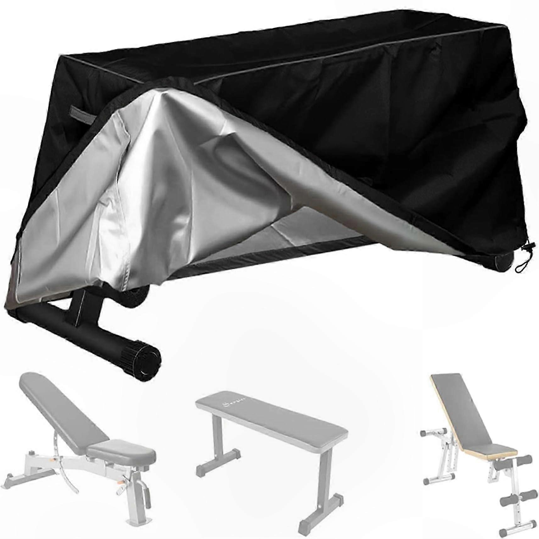 Waterproof Ox Weight Bench Cover 60x18x21 with Drawstring