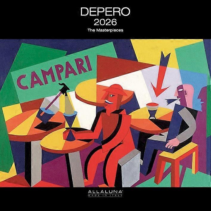 Allaluna Depero Calendar 2026