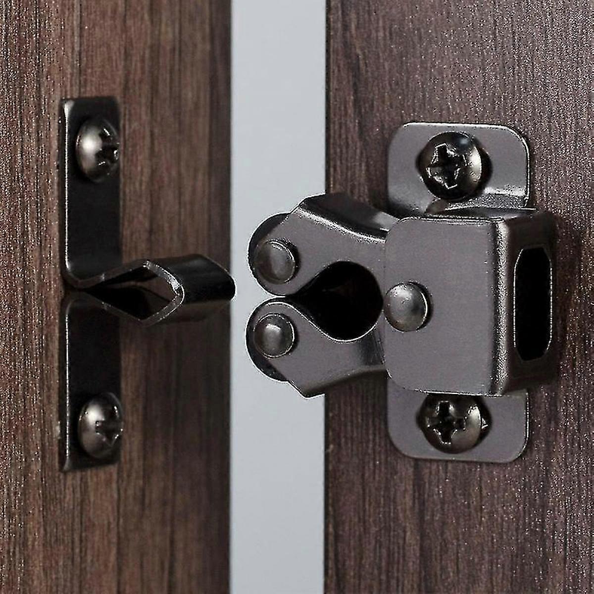4 Pcs Cabinet Latch Double Roller Catch Hardware