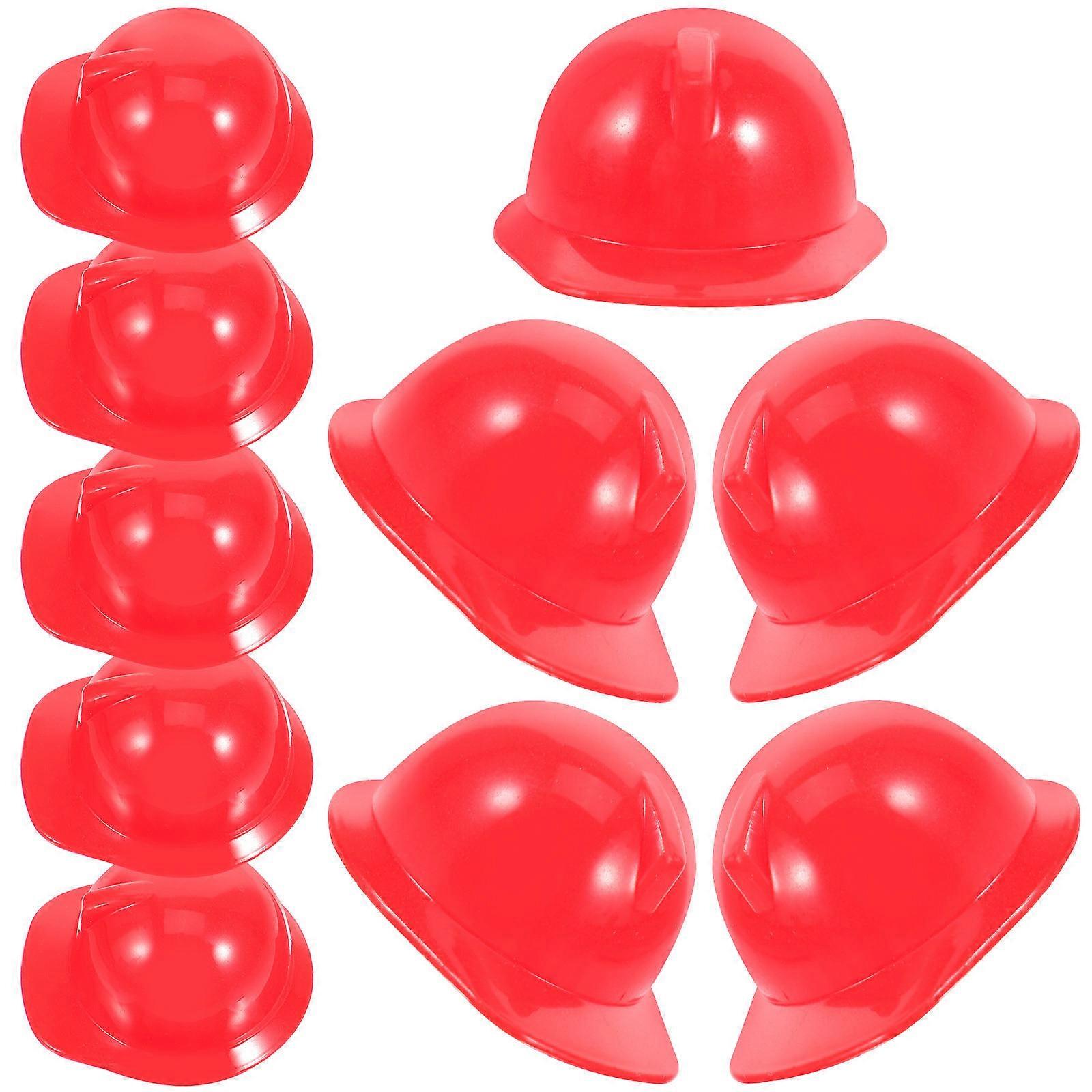 Miniature Construction Red 10Pcs for Pet Use