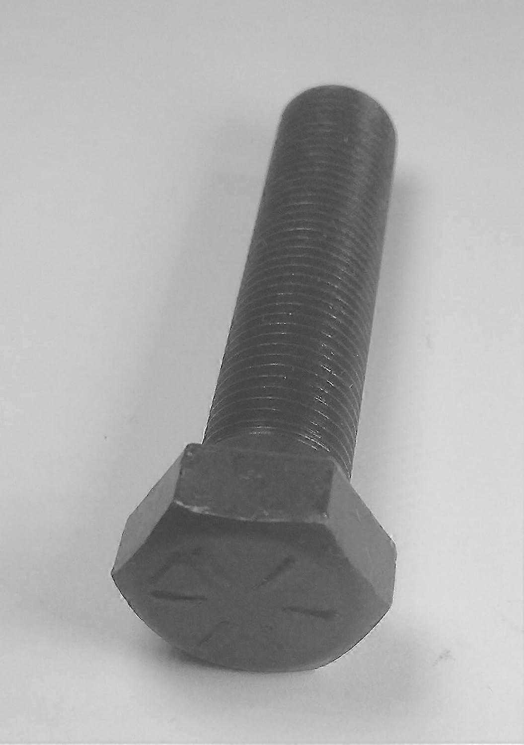 25-26 3/8-16 X 1-1/2 Left Hand (Reverse) Thread Hex Bolt Grade 8 Full Thread (2-Pack)