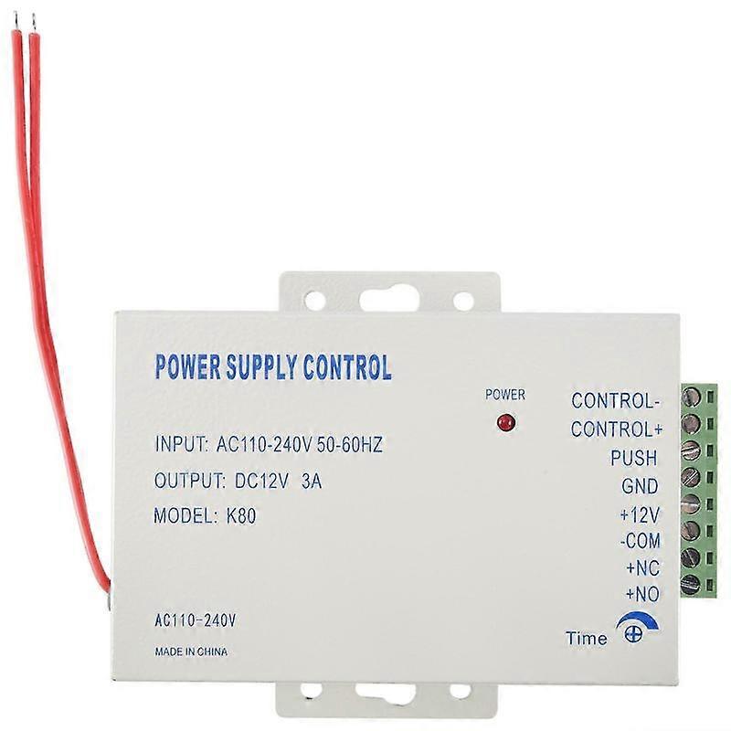 K80 Door Access System Electric Power Supply Control DC 12V 3A Miniature Power/Electric Lock Power/A