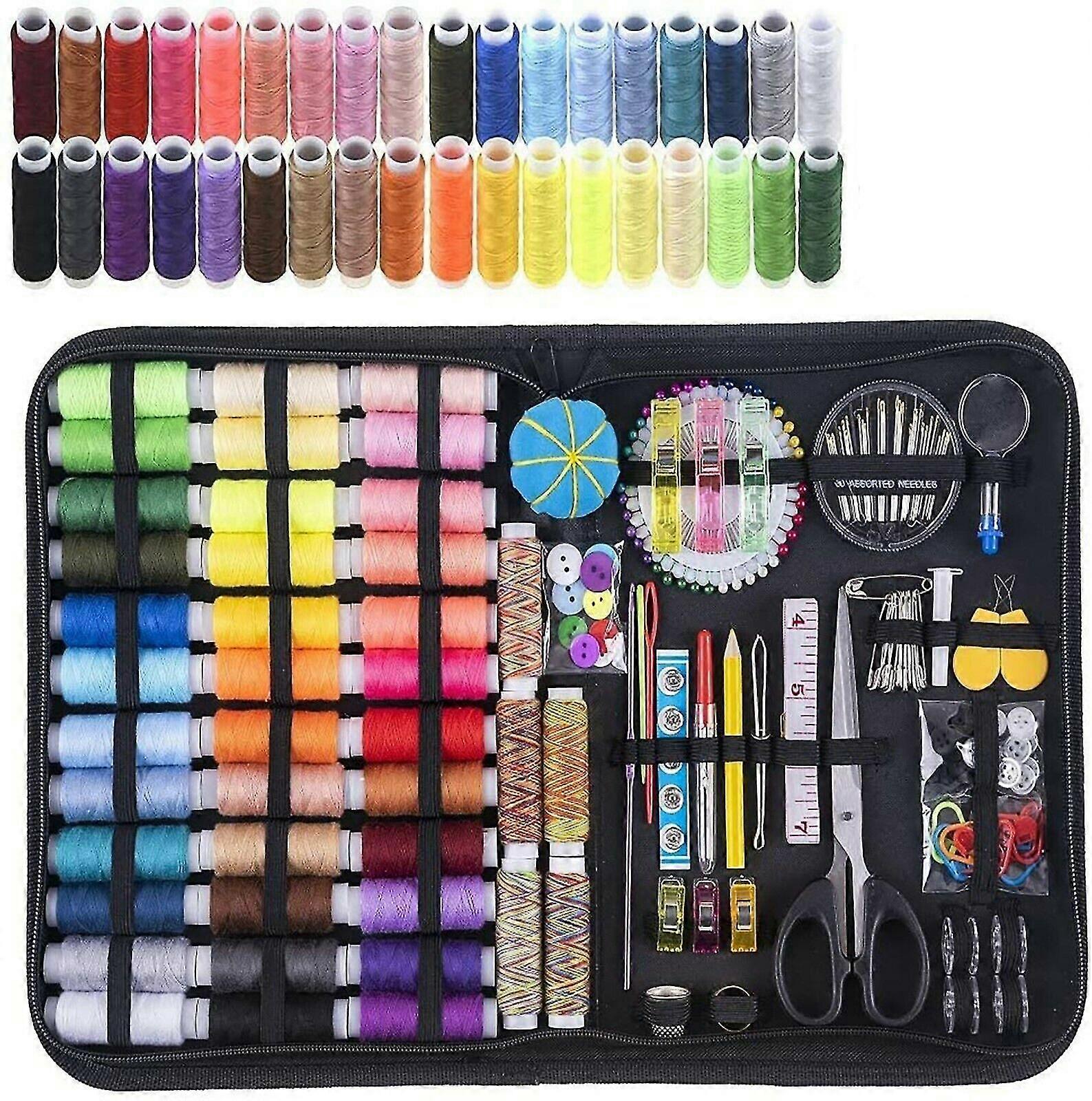 200 Premium Sewing Supplies, Thread Spools Sewing Kit