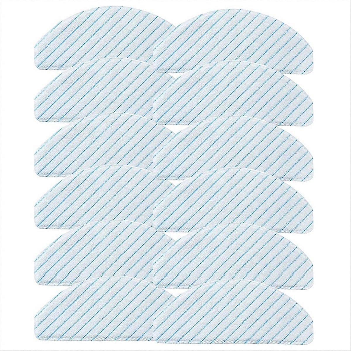 12pcs Disposable Mopping Pads for Ecovacs T8/T8+