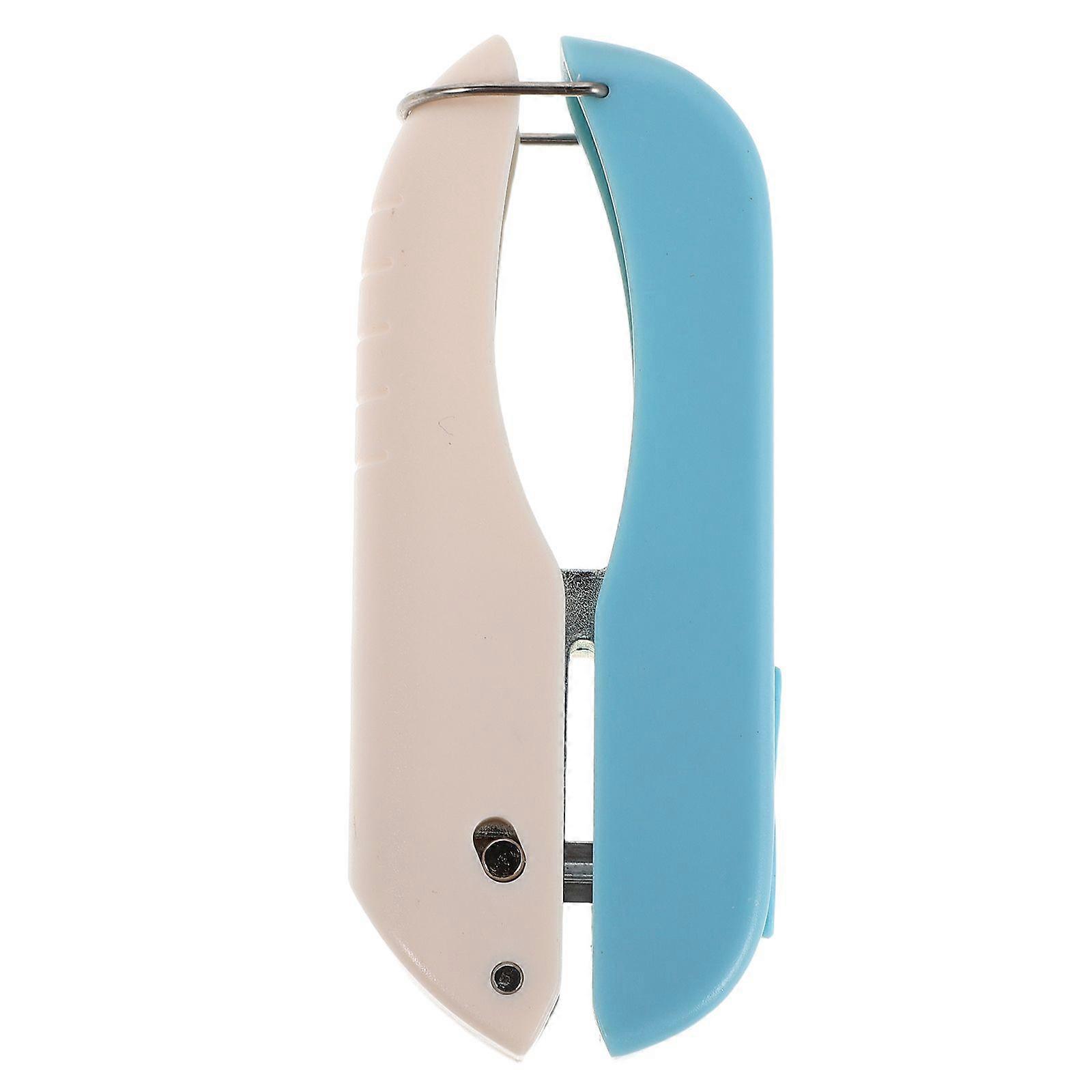 Hole Puncher: Manual Paper Hole Puncher for Loose-Leaf Notebooks Scrapbook Craft Projects - 6mm Star Punch with Handle for Office Home