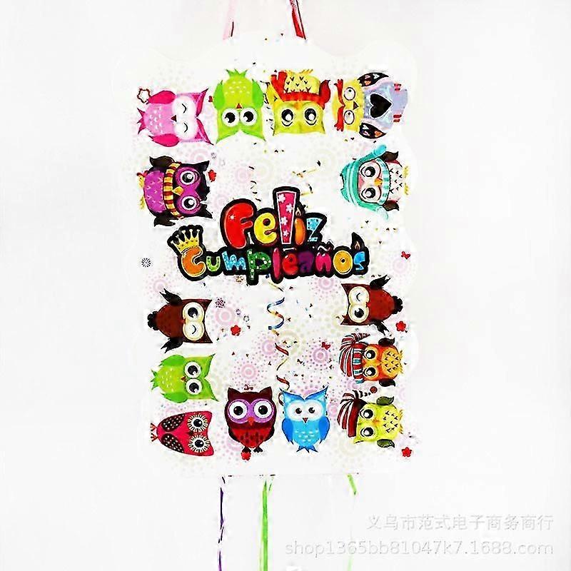 Cartoon Party Pinata Birthday Decoration Creative Gift Stitch Princess Superhero Party Supplies