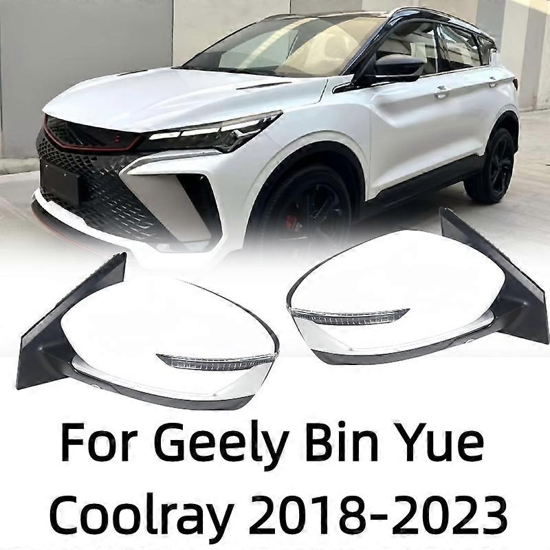 Applicable to For Geely Bin Yue Coolray 2018-2023 Anti-Vibration Wide Angle Easy to Install Left Right Side Universal Car Rear View Mirror