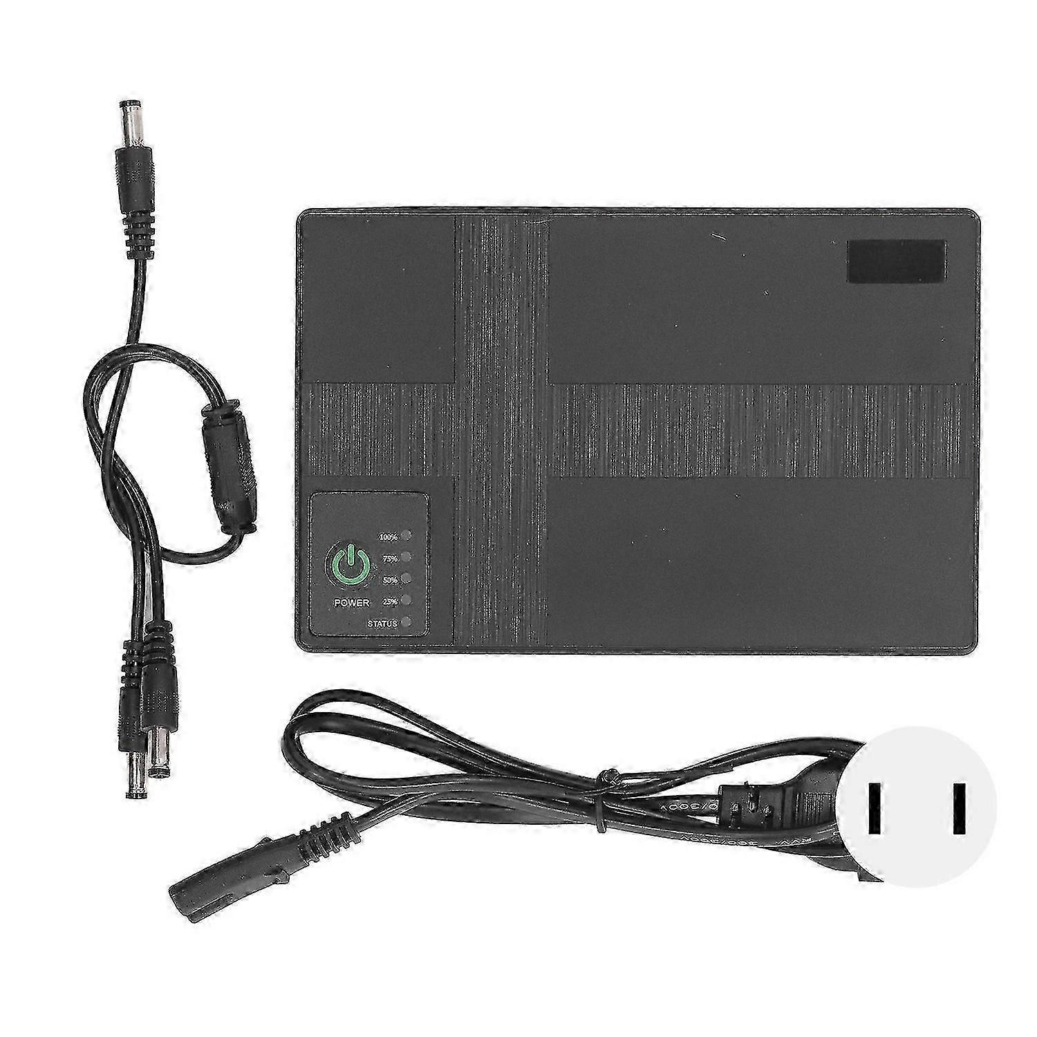 Mini UPS Battery Backup 10400mAh Uninterruptible Power Supply Output 5V 9V 12V POE 15V POE 24V for Camera Router 85265V US Plug