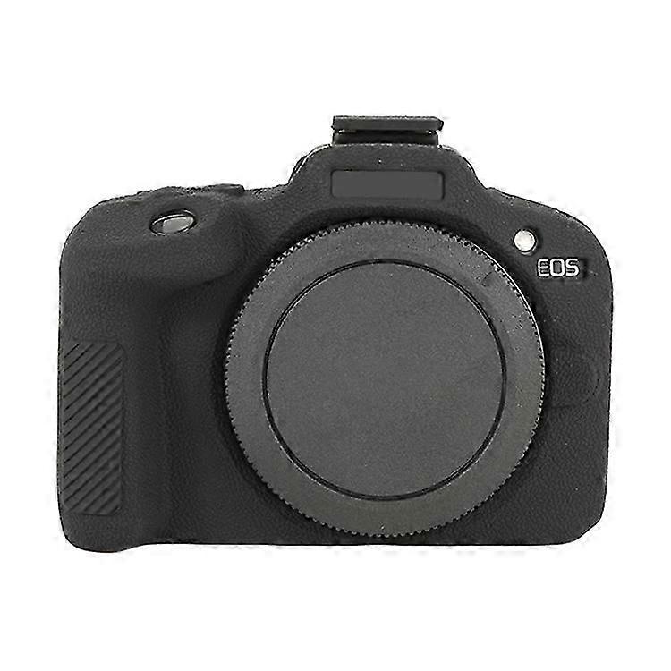 Litchi Texture Soft Silicone Protective Case For Canon EOS R100