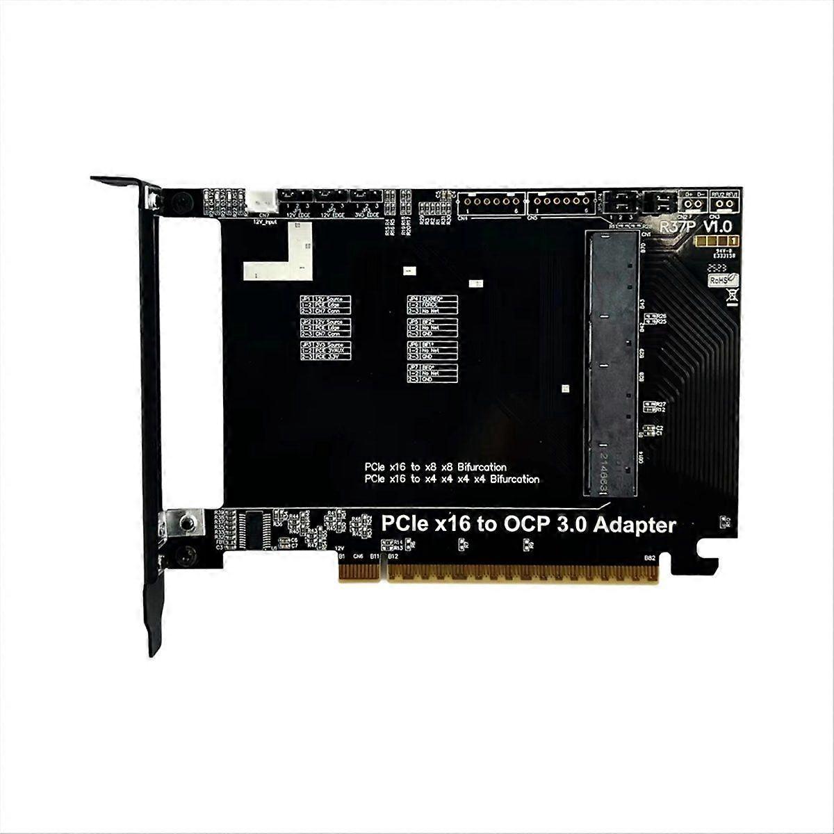 PCIe 4.0 X16 to Gen-Z 4C+/SFF-TA-1002 Adapter Card Support OCP NIC 3.0 External Chassis PCIe X16 Ex