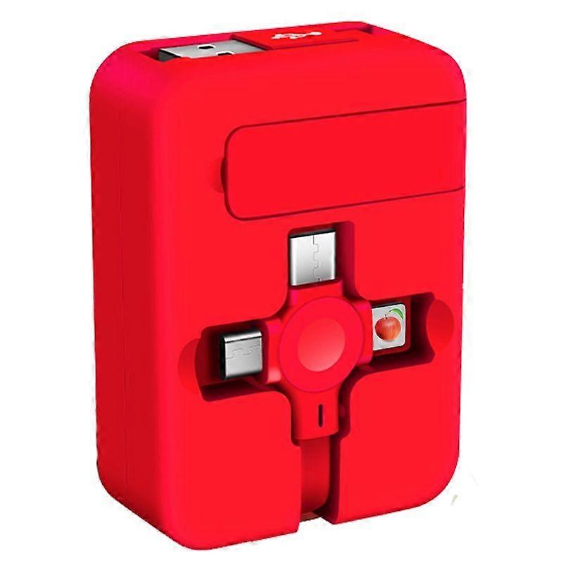 5-In-1 Telescopic Multifunctional Charging Cable