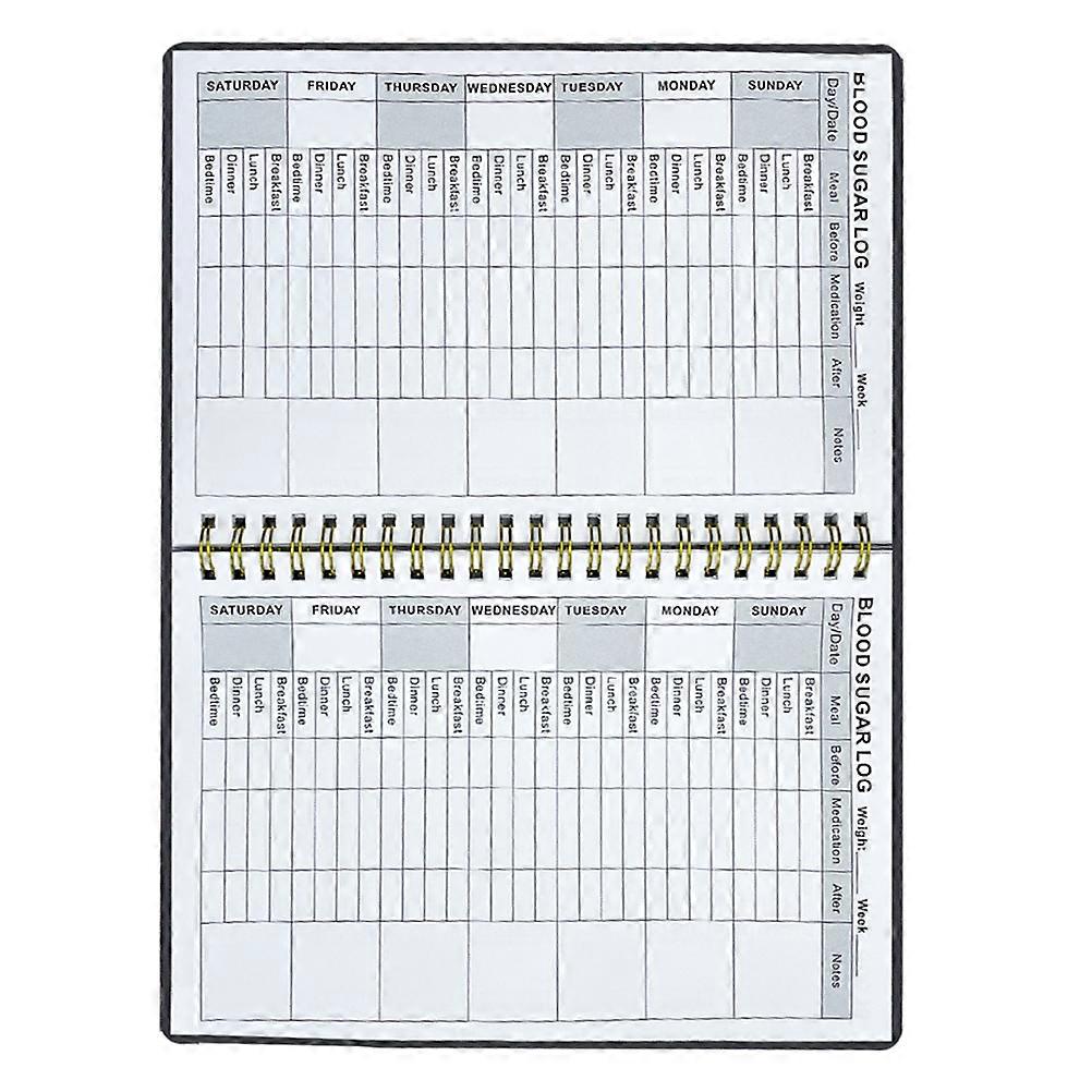 Diabetes Log Book for Comprehensive Blood Glucose Tracking