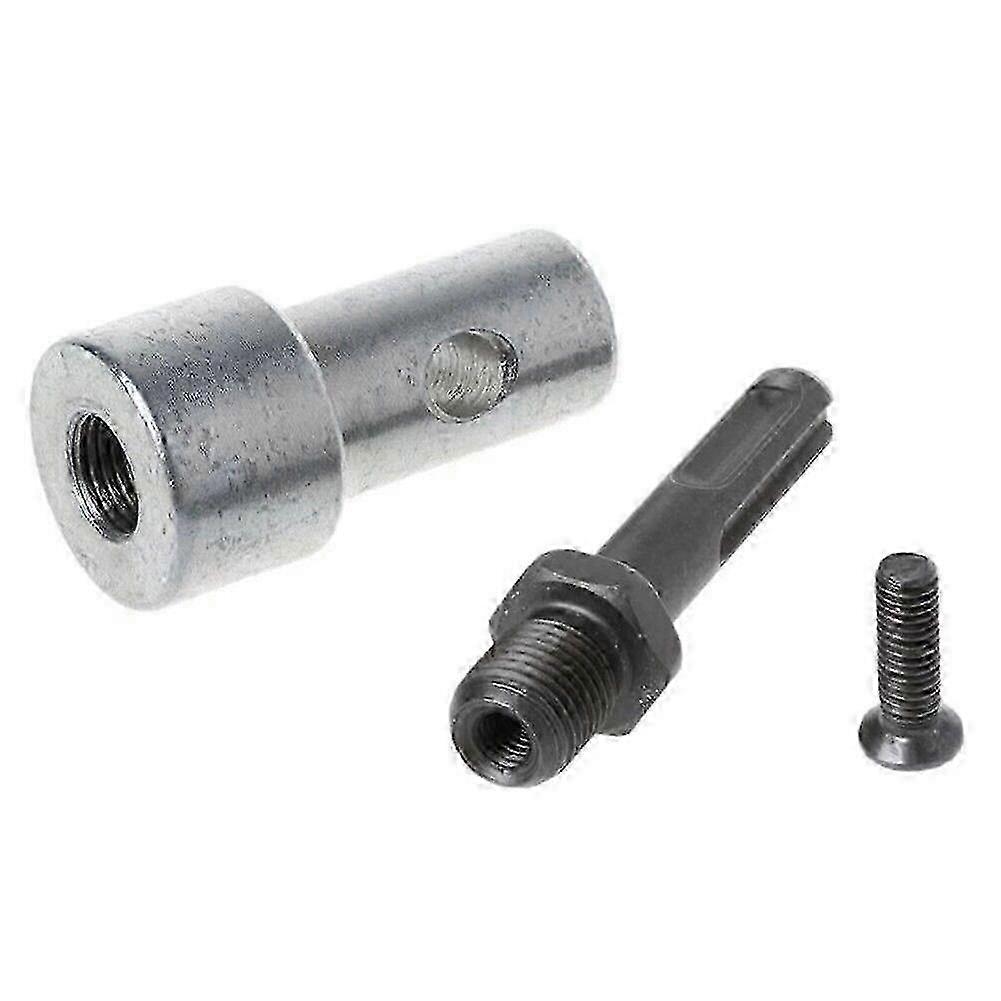 Round Shank 2 Slots Drill Bit Adapter High Hardness Bit Sleeve Adapter Tool for Ground Drills 2025