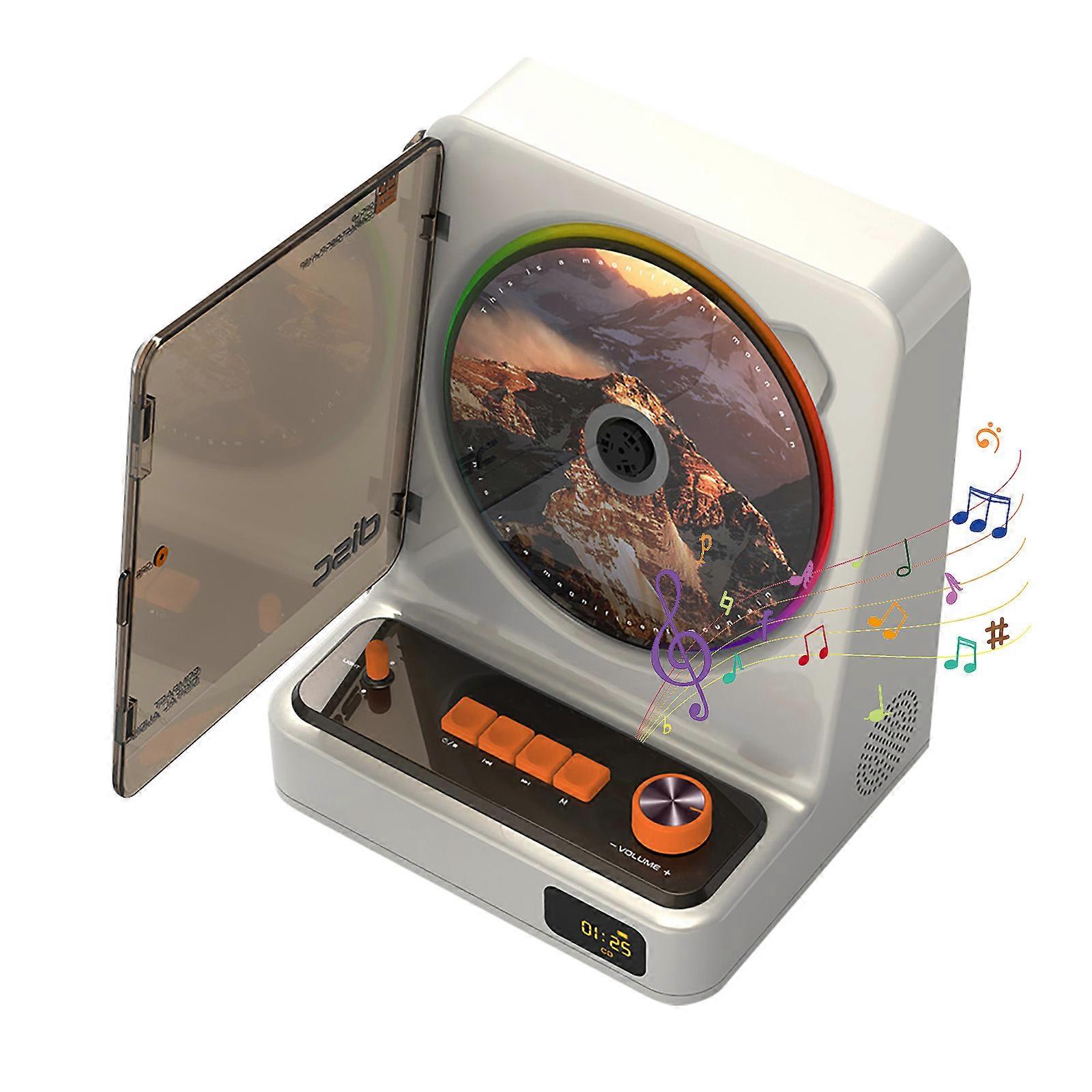 Rechargeable Portable Player Aesthetic ABS Material Construction Music Format Compatibility Long Multicolor