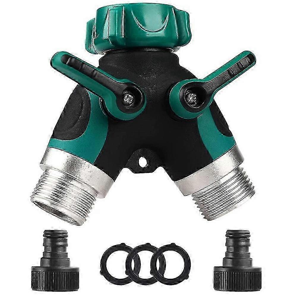 25-26 Garden Hose Splitters Bolted Threaded Easy Grip