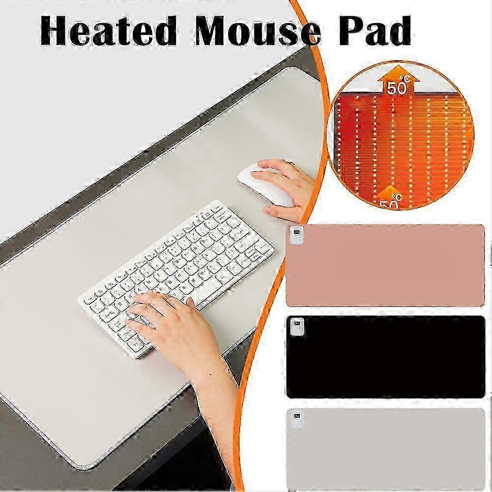 Heat Mat Waterproof Temperature Heating Warmer Computer Desk Mouse Pad Office