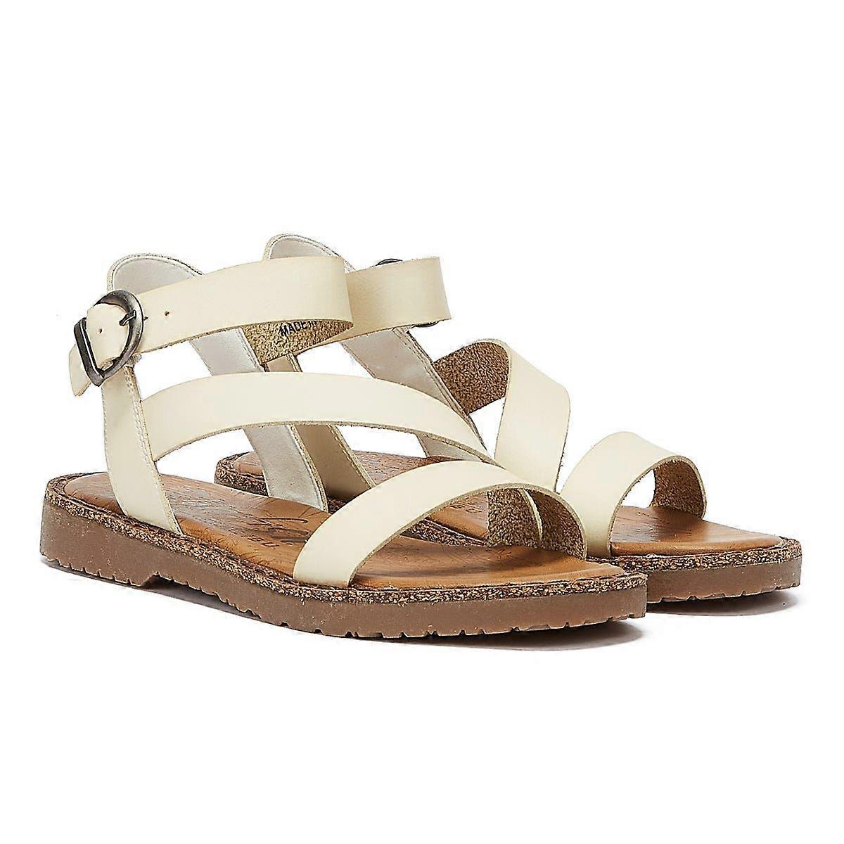 Blowfish Malibu Cara Womens White Sandals