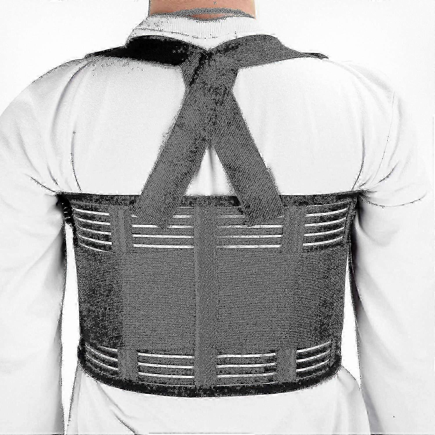 Adjustable Rib Support Belt - Comfortable & Breathable Chest Wrap for Broken Ribs Relief