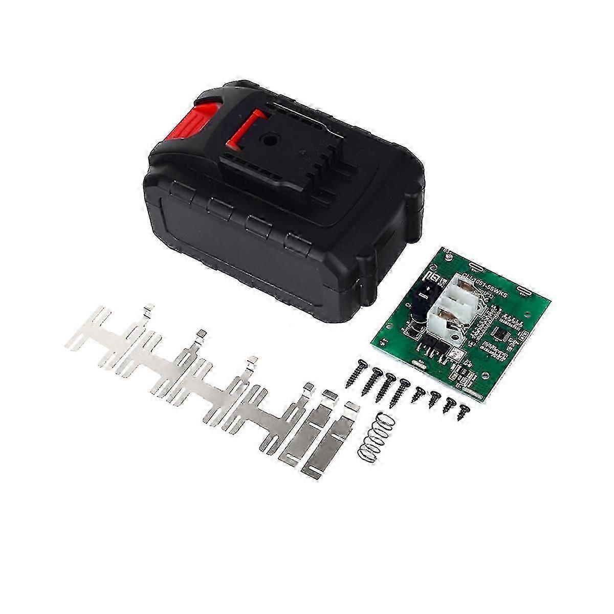 Battery Plastic Case+lithium Battery Protective Board For 10-cell Battery Case Circuit Board Kit