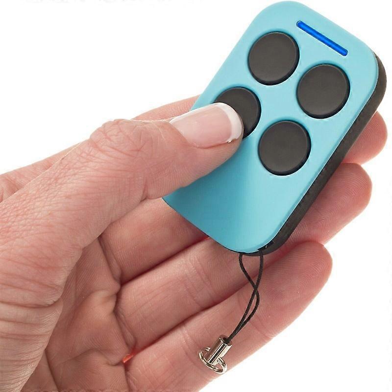 Universal Garage Door Remote Control 280-868MHz Multi-Frequency Copy Programmable Compatible with Most Openers 58X38X14mm