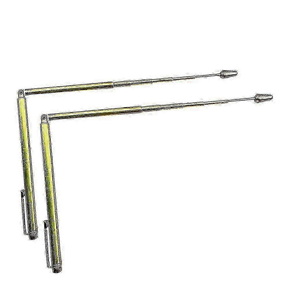 2pcs/set Dowsing Rods Durable Brass Tools Water Detector Measuring Instruments Easy To Carry And Stretch 57cm Long