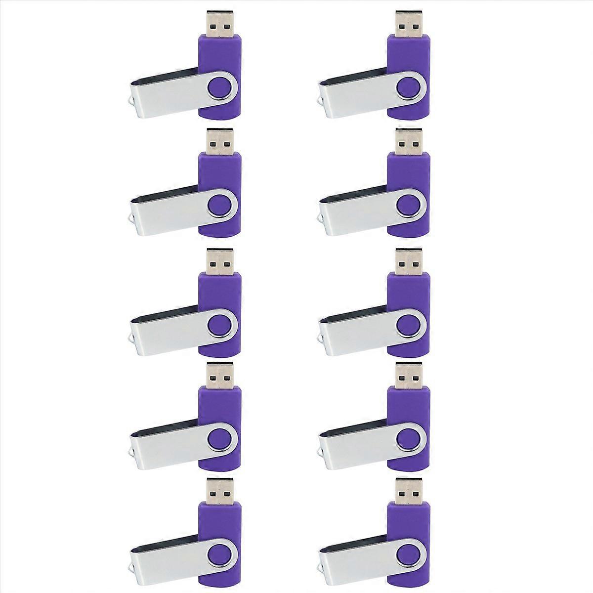 10X Rotating USB 2.0 128MB Flash Drive Memory Stick Storage U Disk
