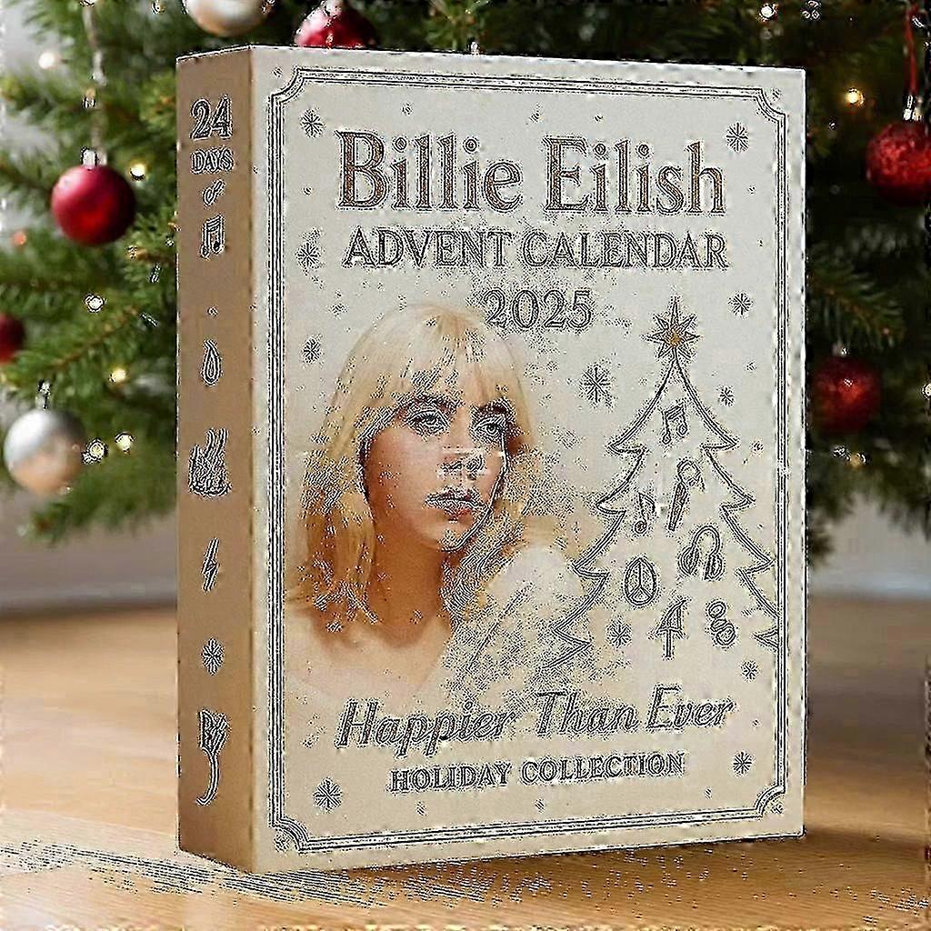 New Billie Eilish 2025 Advent Calendar Christmas Countdown Calendar Creative Blind Box