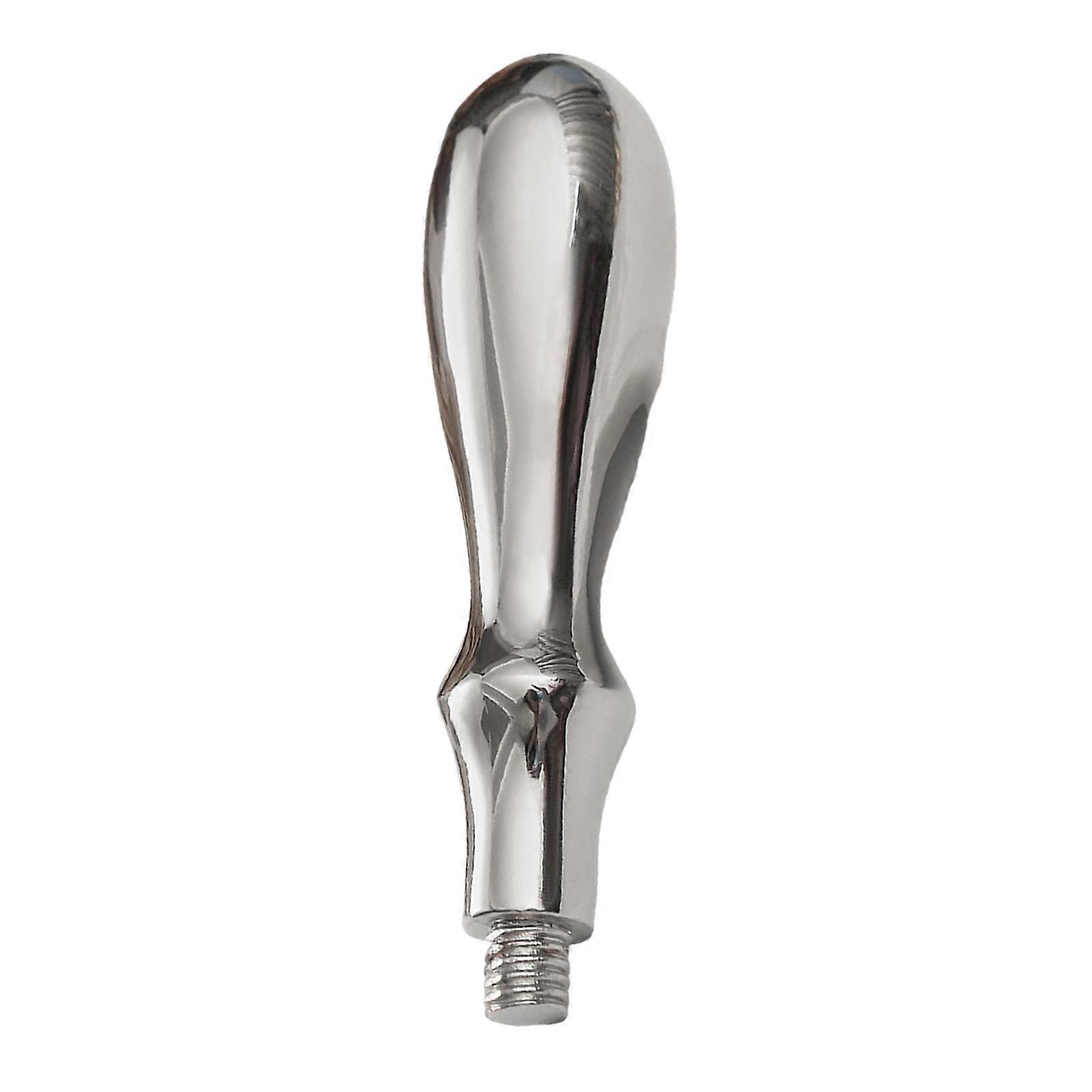 Metal Seal Stamp Handle for Seal Stamp, Envelope Embellishments, Scrapbooking Stamp Handle Replacement Comfortable Grip  silver