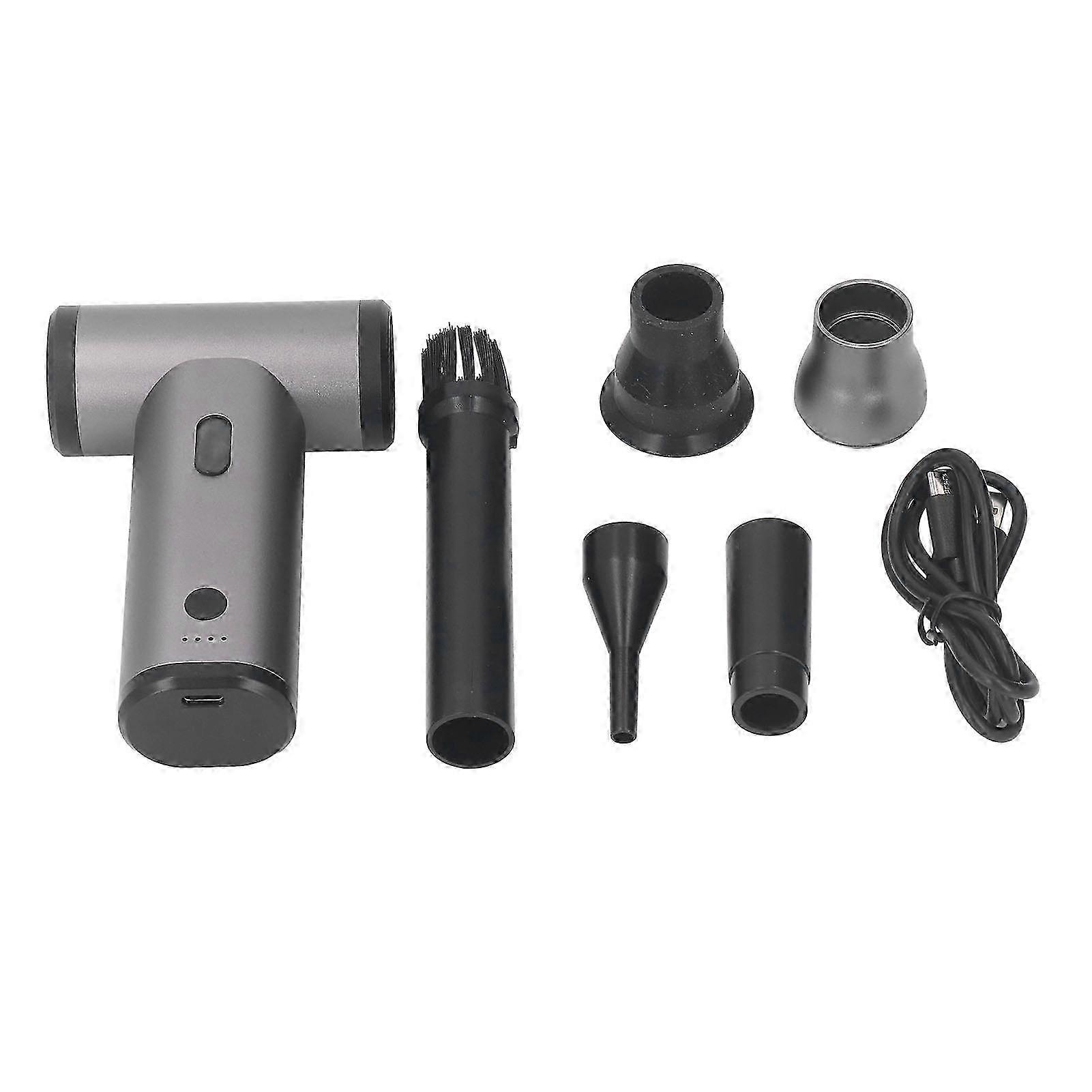 130000 RPM Handheld Air Duster for Keyboard Pet Hair & Small Spaces