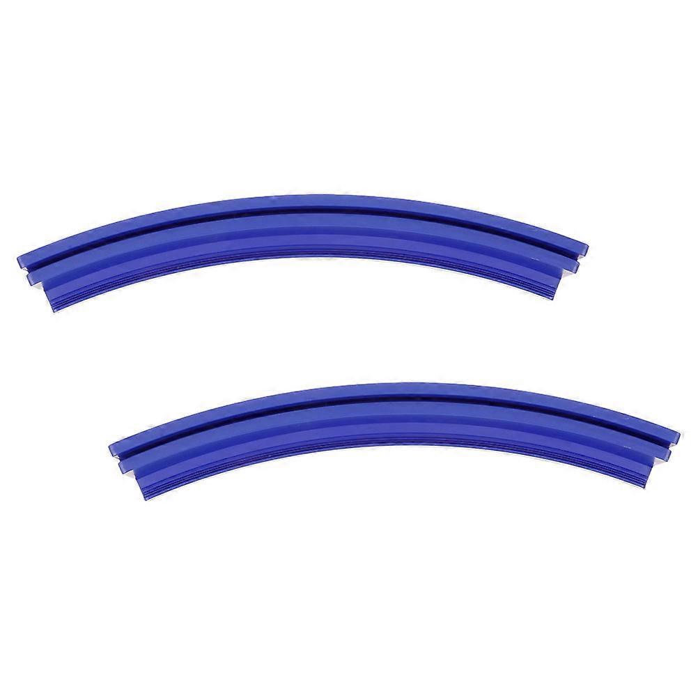 Blue Plastic Domino Holder for Storing with 2Pcs Multifunctional Card Racks