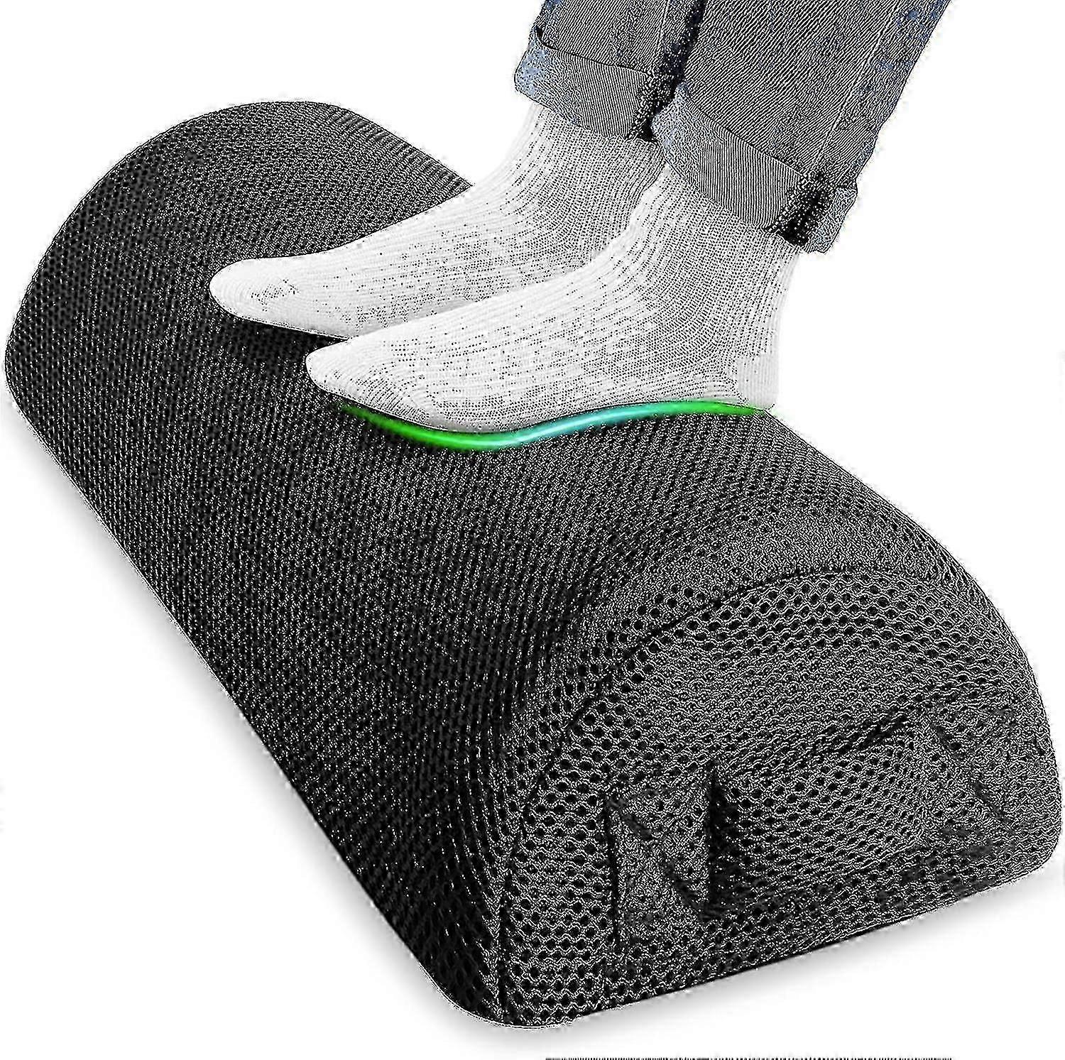 Ergonomic High-Density Foot Rest Under Desk Cushion Stool