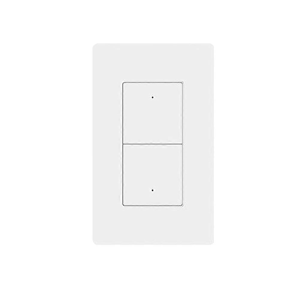 Matter WiFi Smart Switch 2-Way Button Wall Light Switch Button/Voice/App Controlled for TUYA/Google/SmartThings