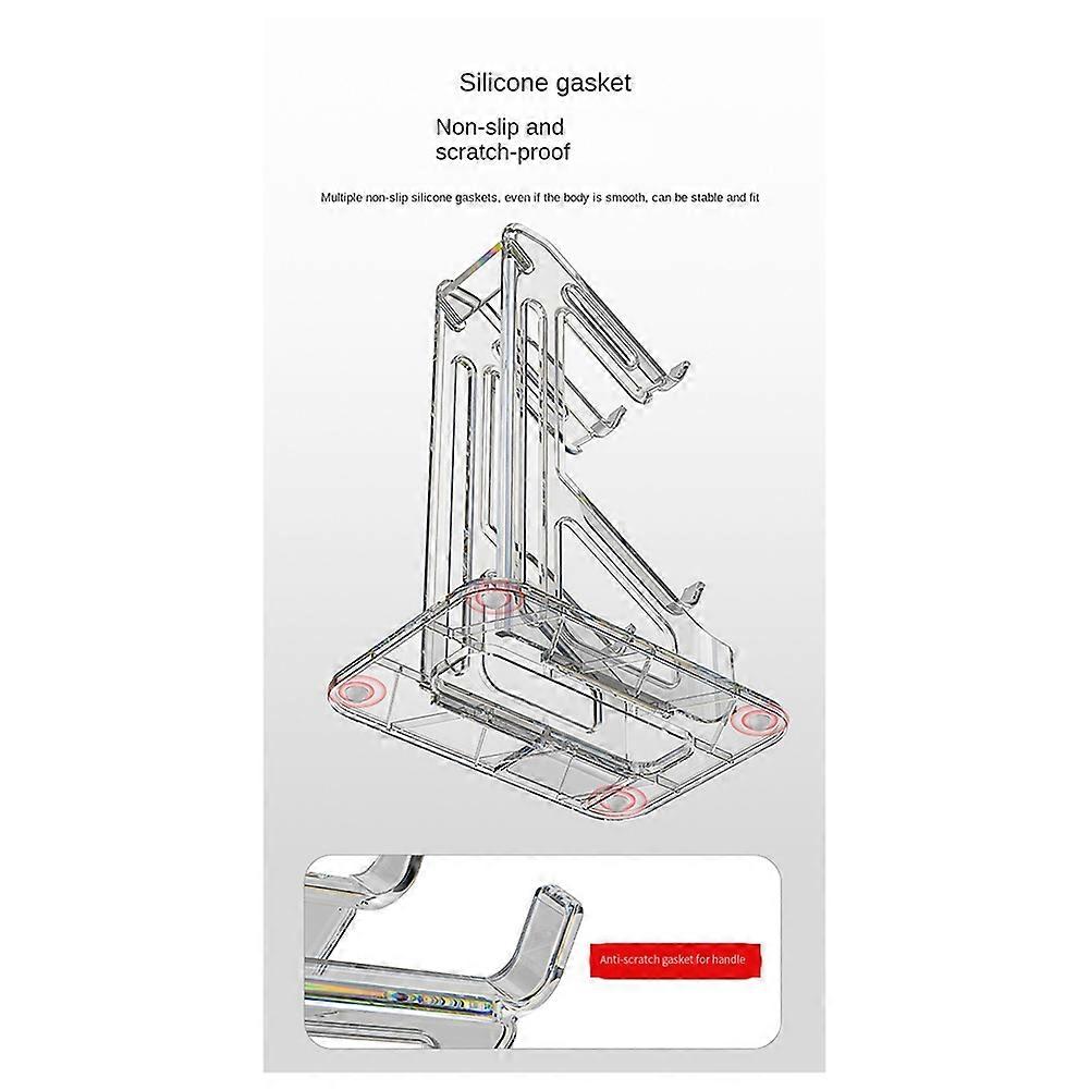 For PS5/PS4/Switch /Xbox Dual Layer Game Console Handle Universal Bracket