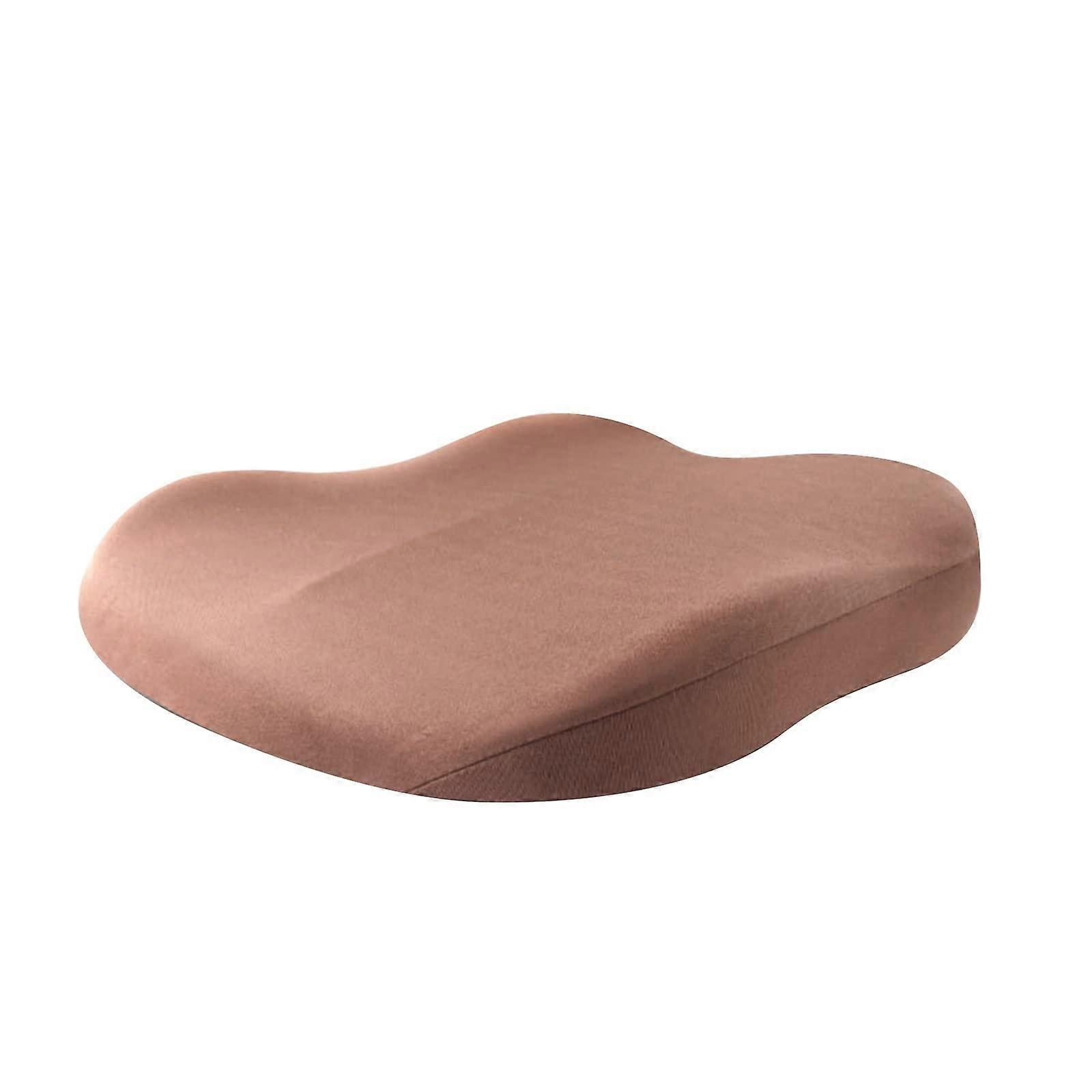 Car Booster Seat Cushion for Short Drivers with Memory Foam Comfort and Height Boost, Khaki