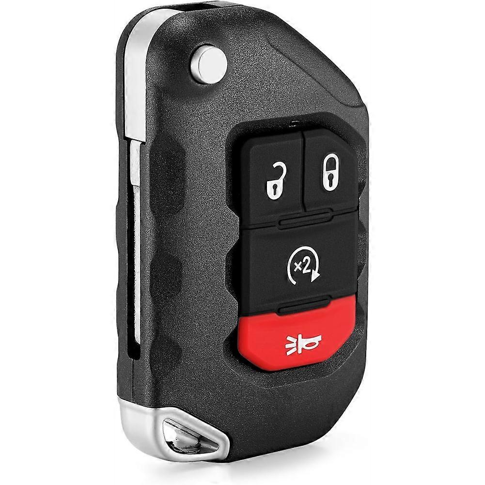 Smart Key Fob Replacement Fits for Jeep Wrangler 2018-2024 Jeep Gladiator Proximity Keyless Entry Remote Control