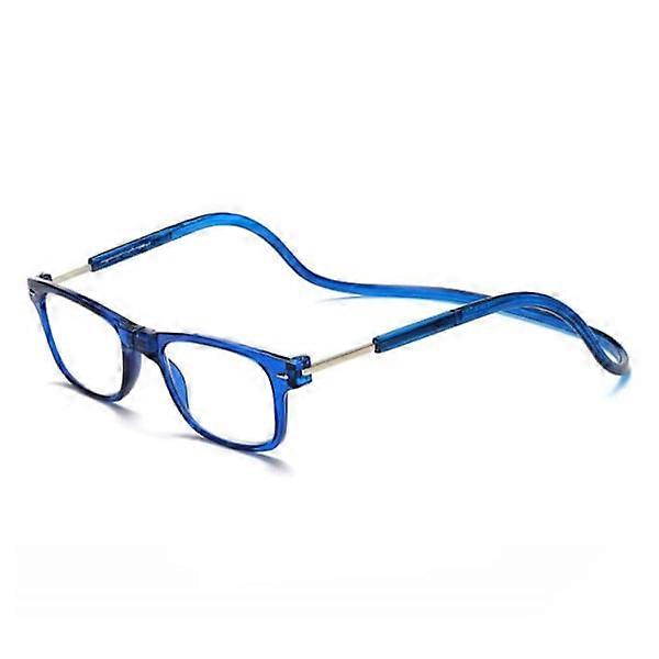 Reading glasses with Smart function (Adjustable) Blue +3.5
