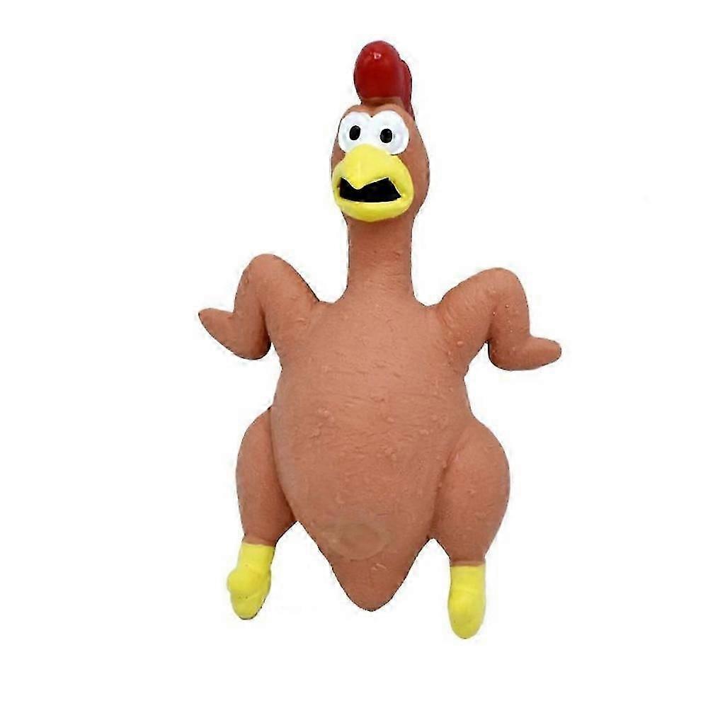 Interactive Turkey Latex Squeaky Chew Toy for Medium & Large Dogs