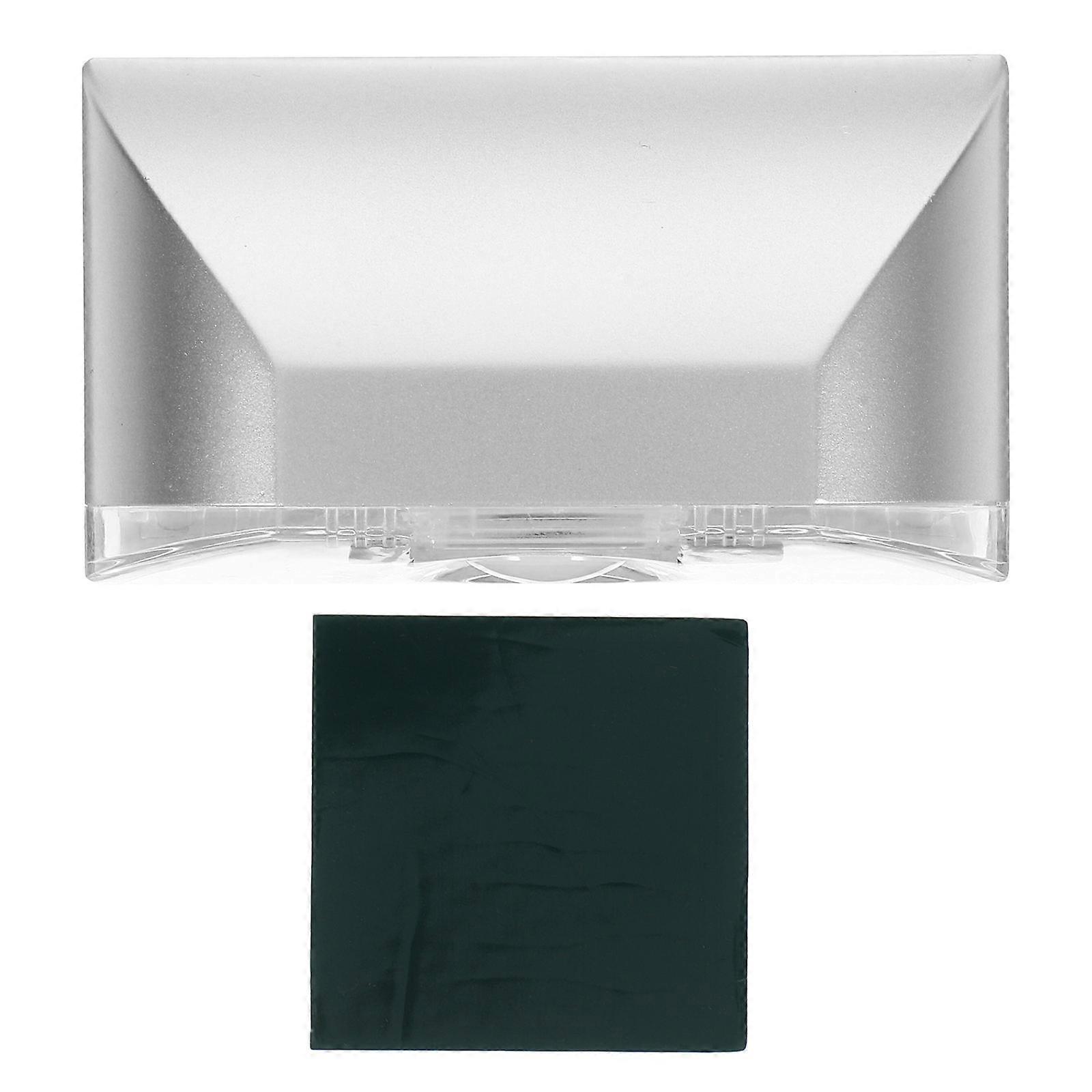 LED Light Door Lock Induction Lamp for Lighting Use 2Pcs Silver Color