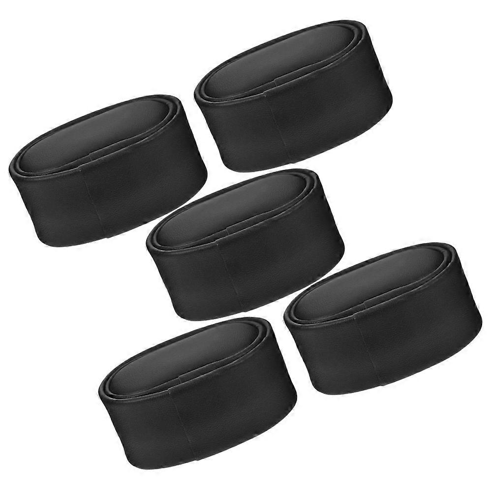 Black PU Watch Pillow Inserts for Automatic Watch Winder 5Pcs