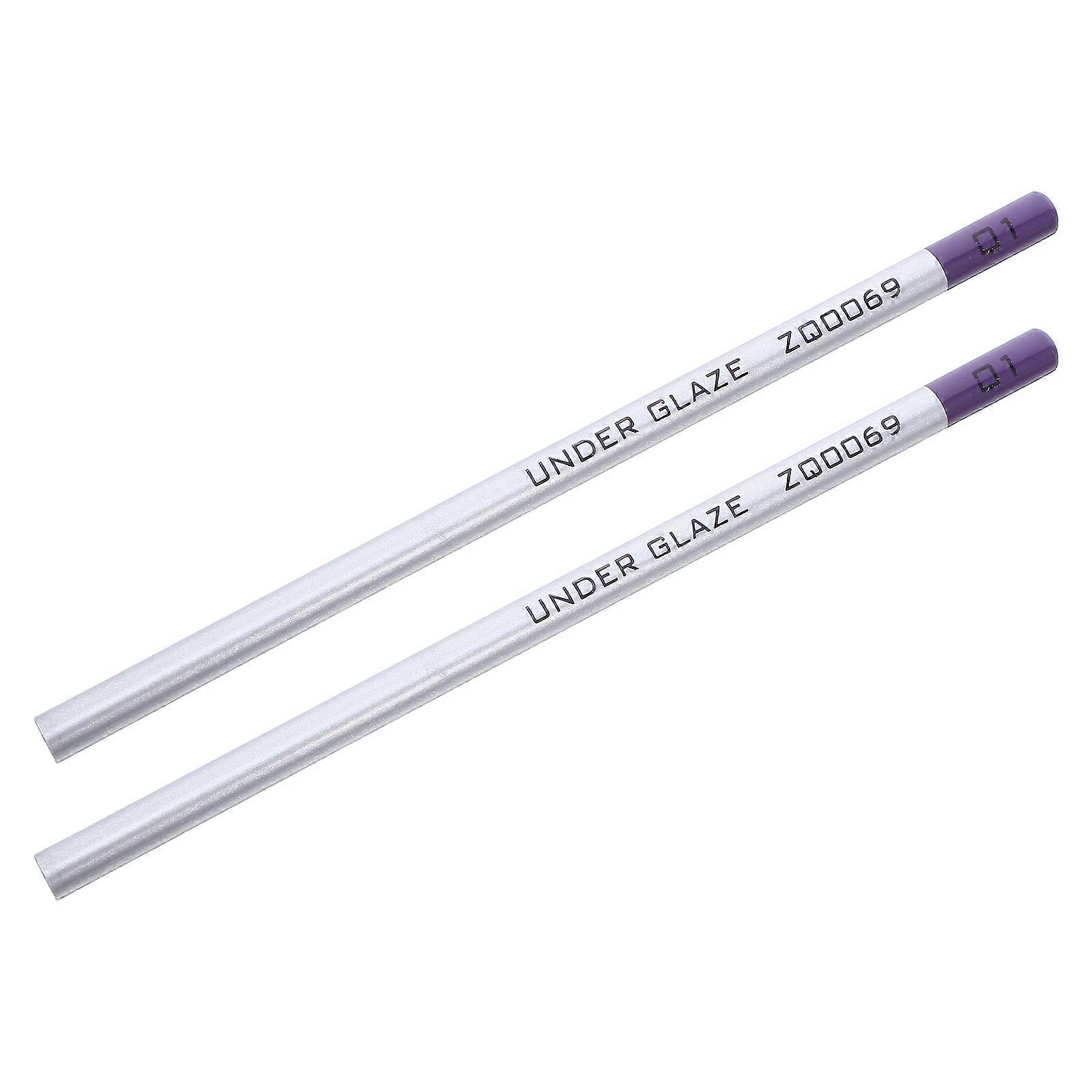 Pottery Ceramic Underglaze Pencil for Decorating Bisque Clay 2Pcs