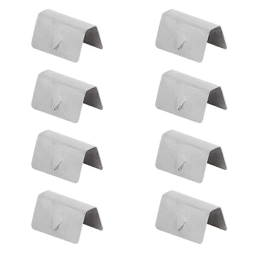 Wind Deflector Clips Set, 8pcs Stainless Steel Rustproof Car Window Rain Guard Mounting for G3