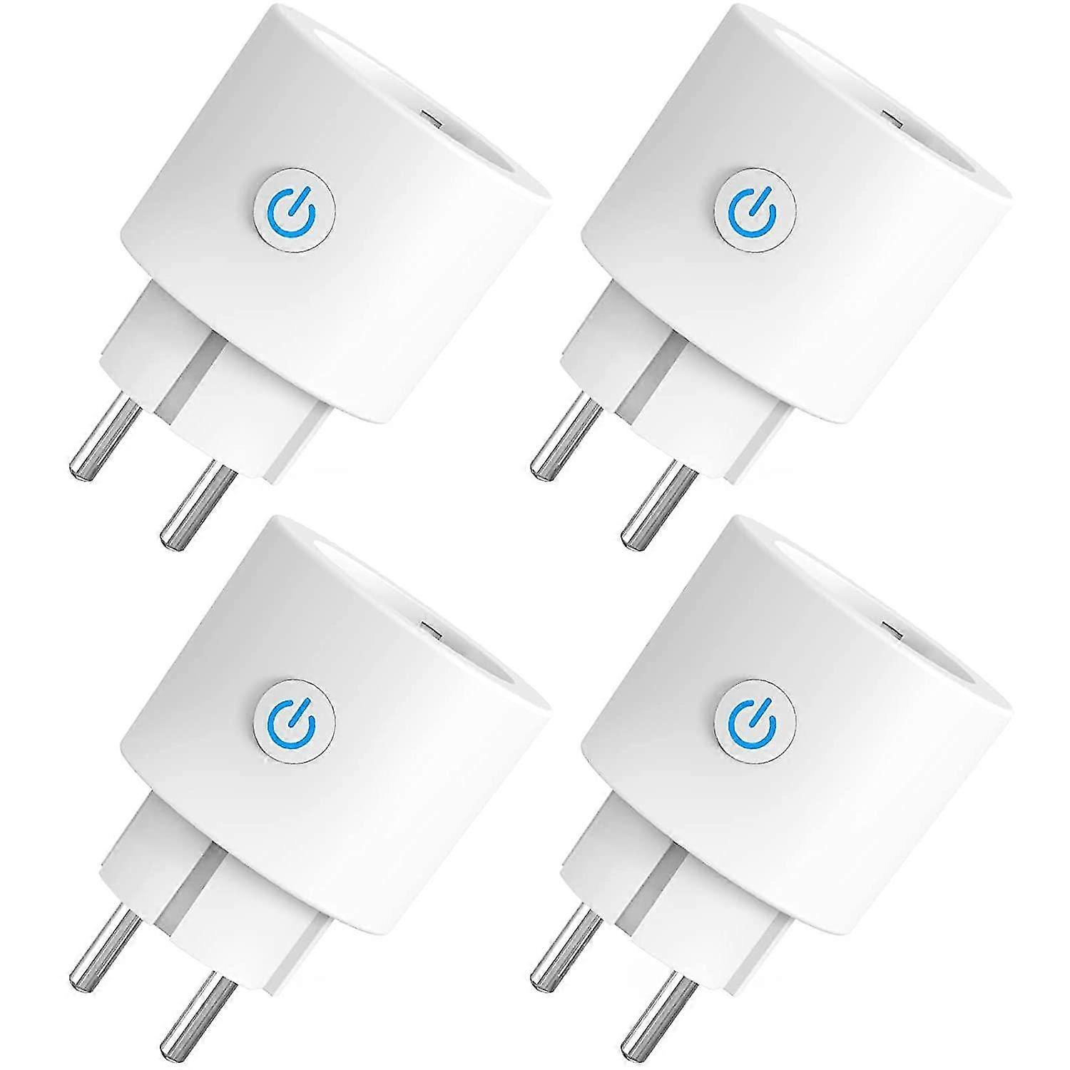 2026 WiFi Smart Plug, 16A Smart Socket Compatible with Alexa, Google Home, Remote Control, Power Consumpt