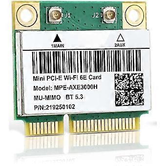 AX210HMW WiFi Card, Wi-Fi 6E Laptop Wireless Card Mini PCIE Interface, Tri-Band Wireless Module for Laptop, 802.11AX WiFi Adapter with Bluet