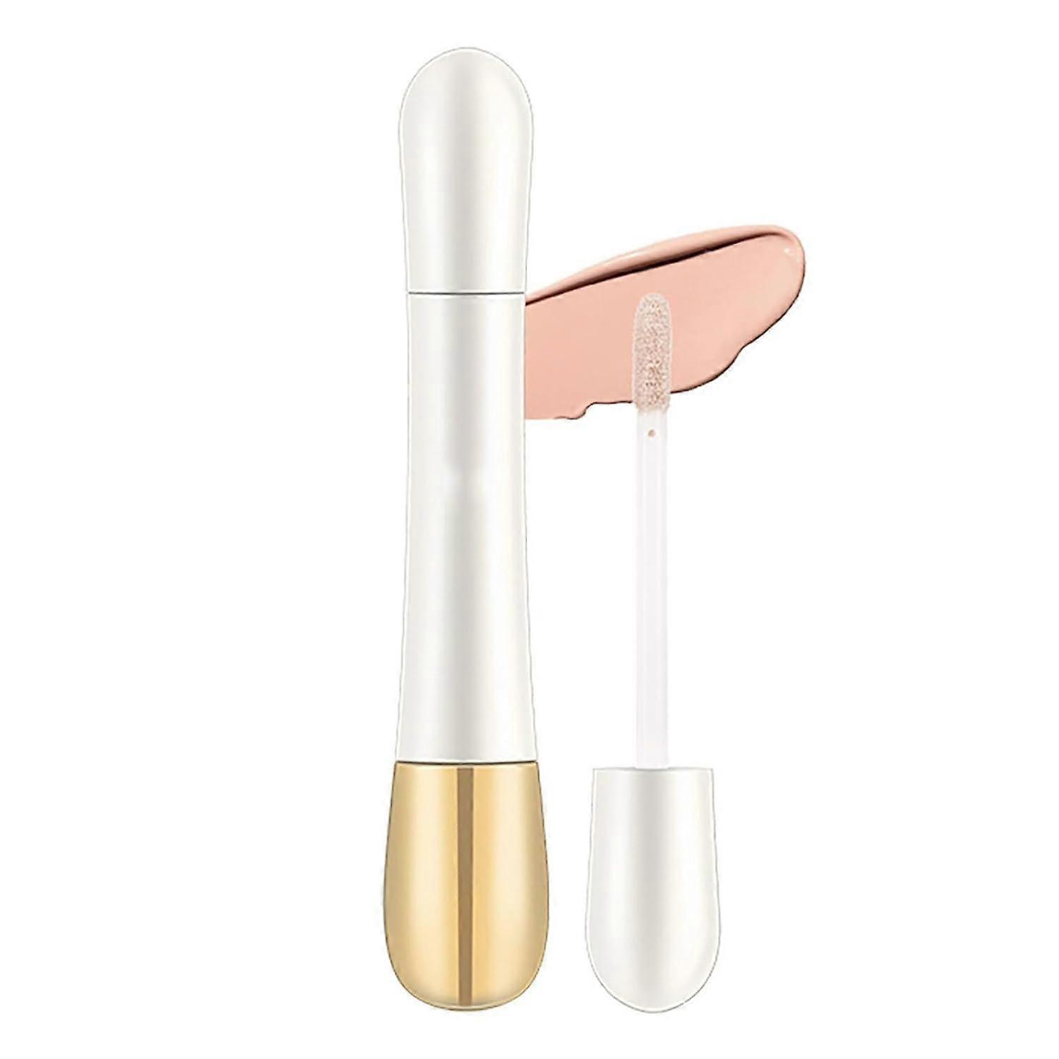 2 in 1 Foundation Concealer with Builtin Brush, Long Lasting Waterproof Full Coverage Liquid